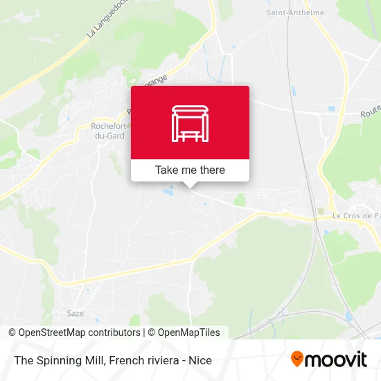 La Filature map