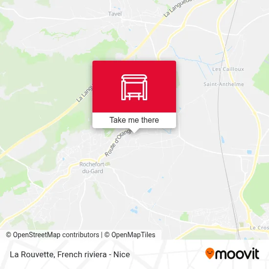 La Rouvette map