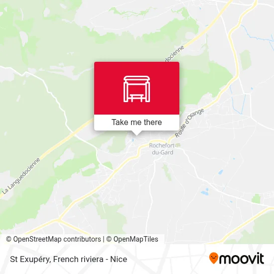 St Exupéry map