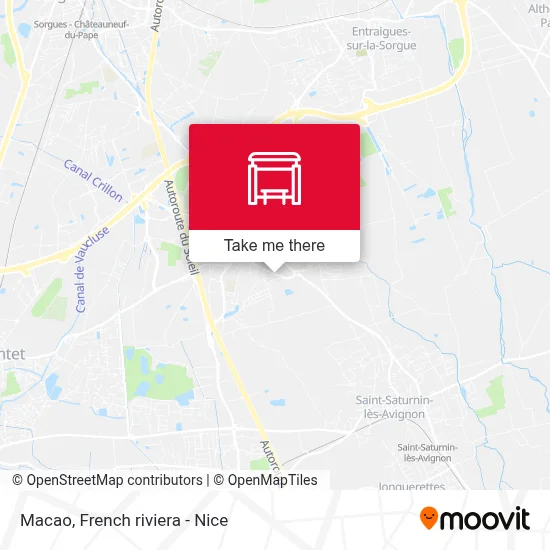 Macao map