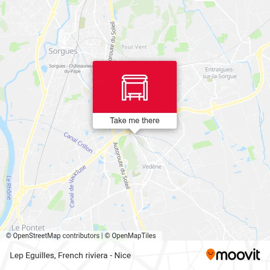Lep Eguilles map