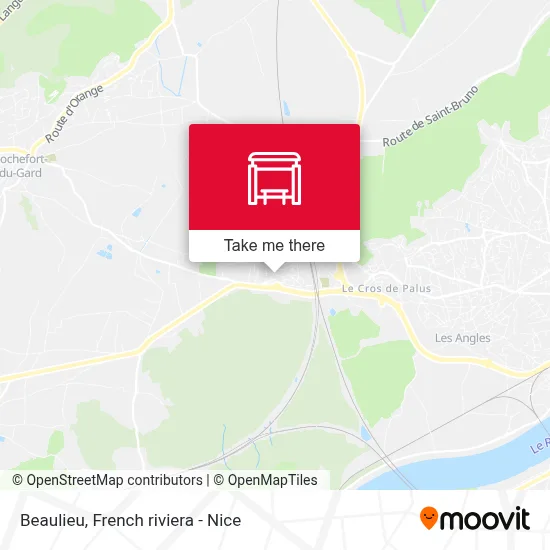 Beaulieu map