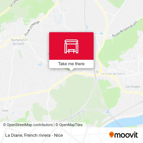 La Diane map