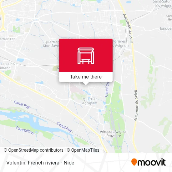 Mapa Valentin