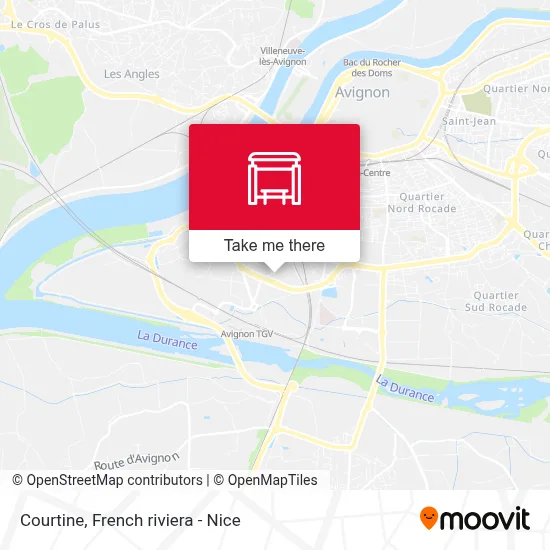 Courtine map