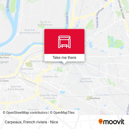 Carpeaux map