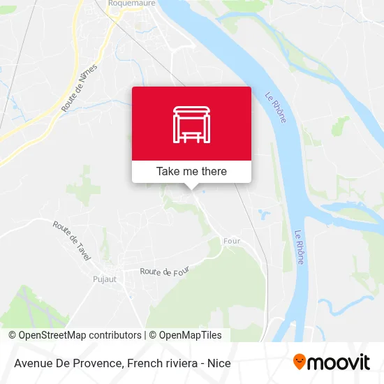 Avenue De Provence map