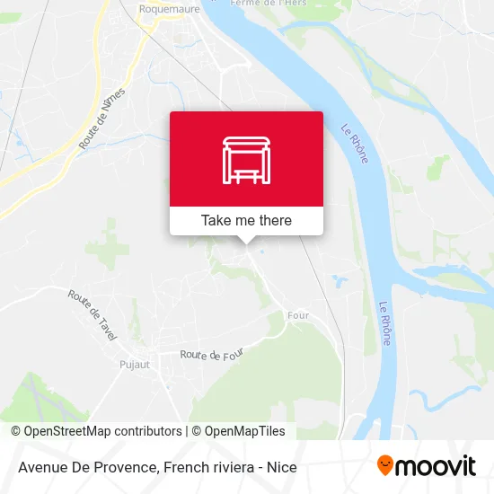 Avenue De Provence map