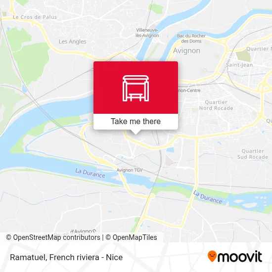 Ramatuel map