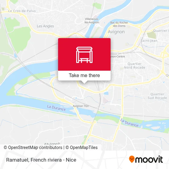 Ramatuel map