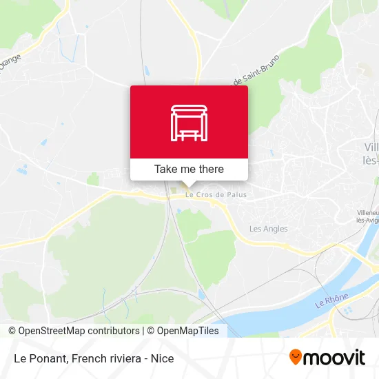 Le Ponant map
