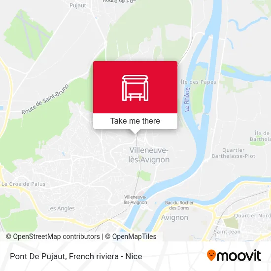 Pont De Pujaut map