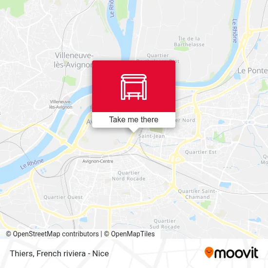 Thiers map