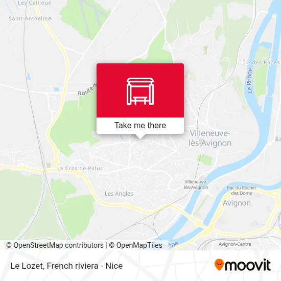 Le Lozet map