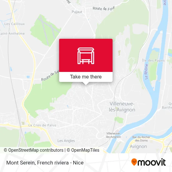 Mont Serein map