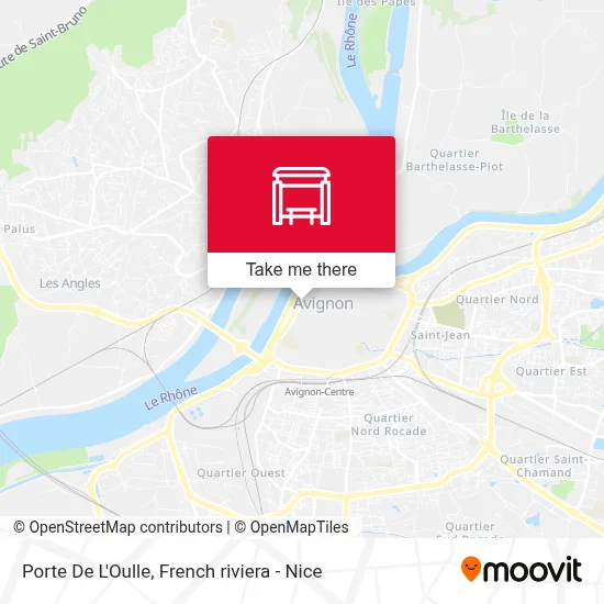 Porte De L'Oulle map