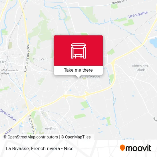 La Rivasse map