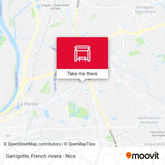 Garrigotte map