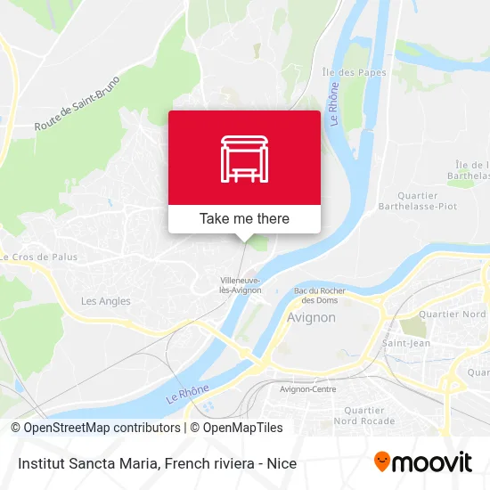 Institut Sancta Maria map