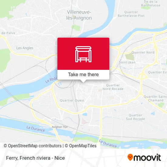Ferry map
