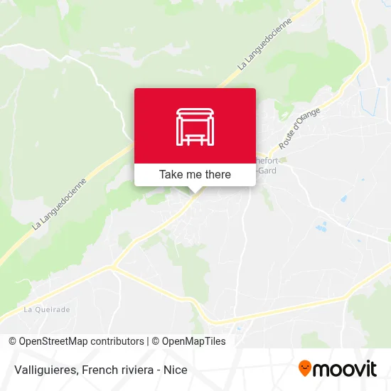 Valliguieres map