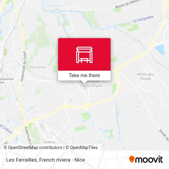 Les Ferrailles map