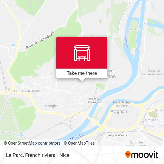 Mapa Le Parc