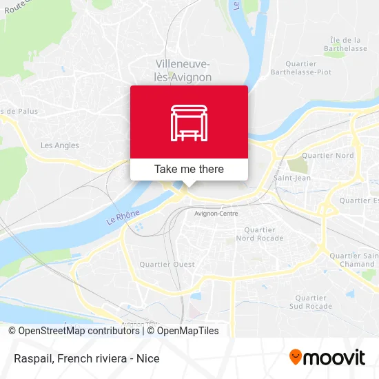 Raspail map