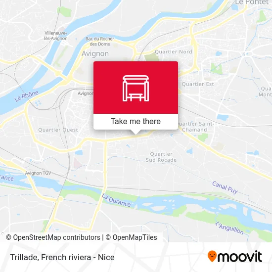 Trillade map