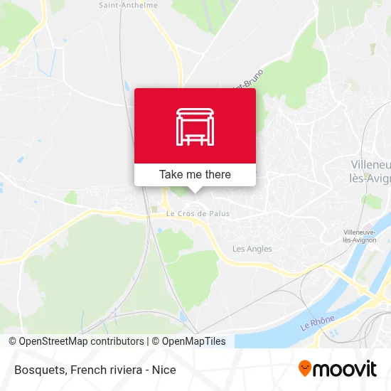 Bosquets map