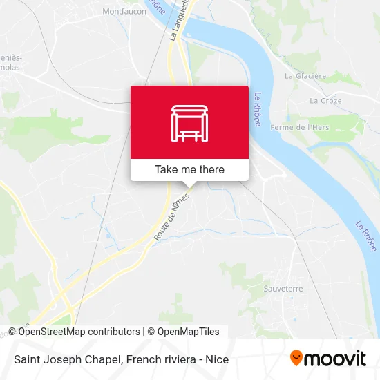 Chapelle St Joseph map