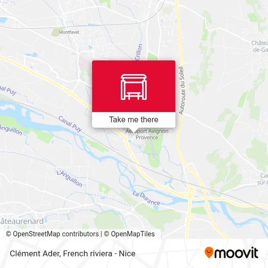 Clément Ader map