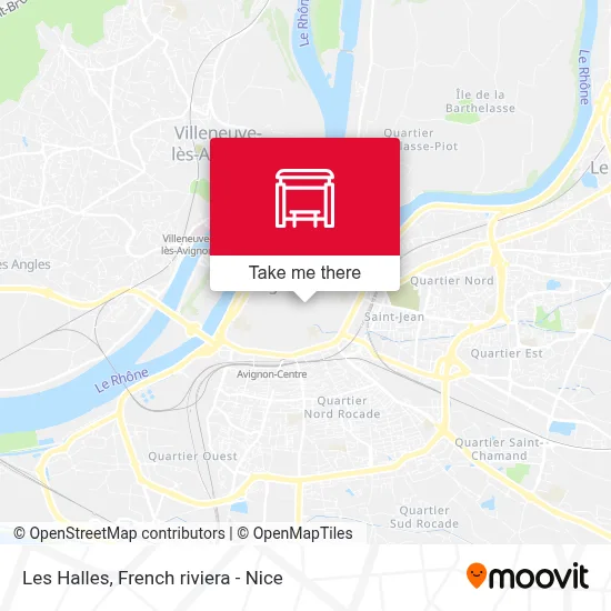 Les Halles map