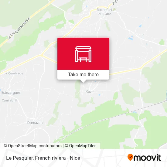 Le Pesquier map
