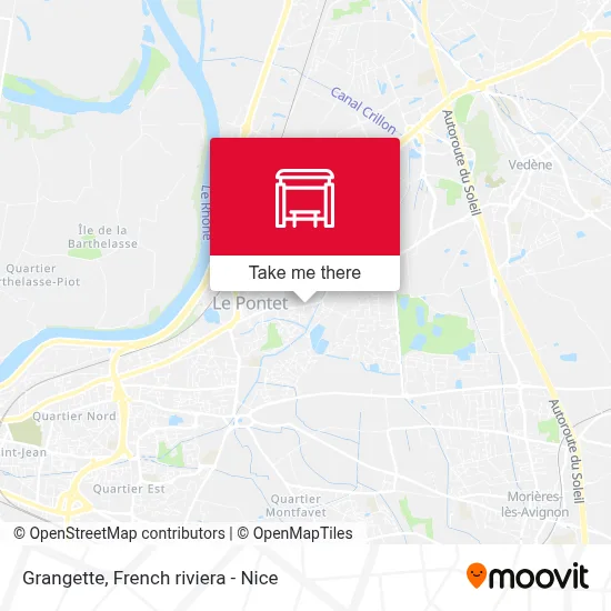 Grangette map