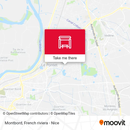 Montbord map