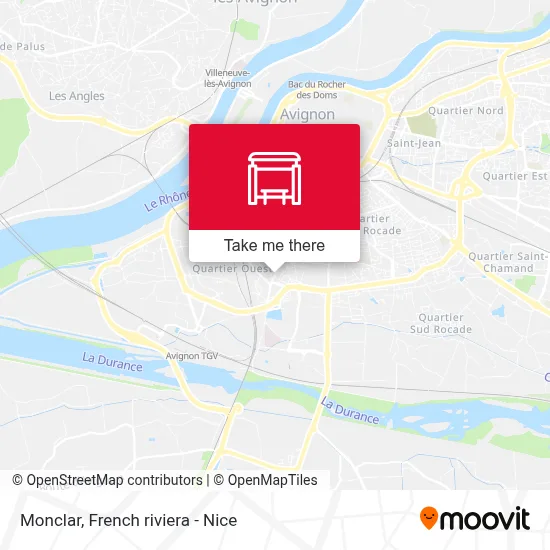 Monclar map