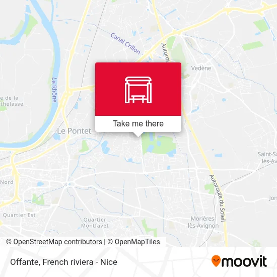 Offante map