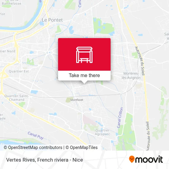 Vertes Rives map