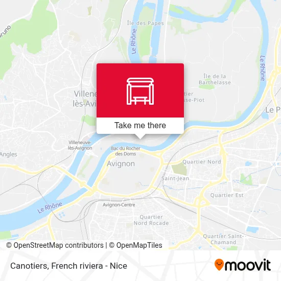 Canotiers map