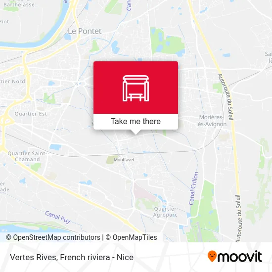 Vertes Rives map