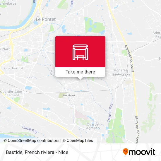 Bastide map