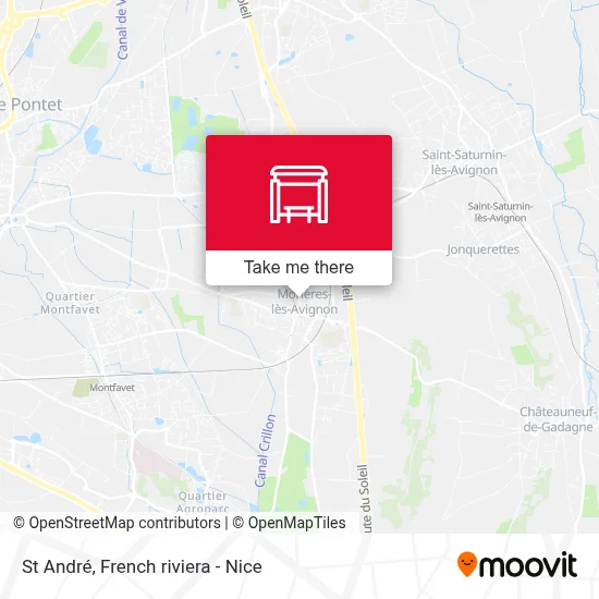 St André map