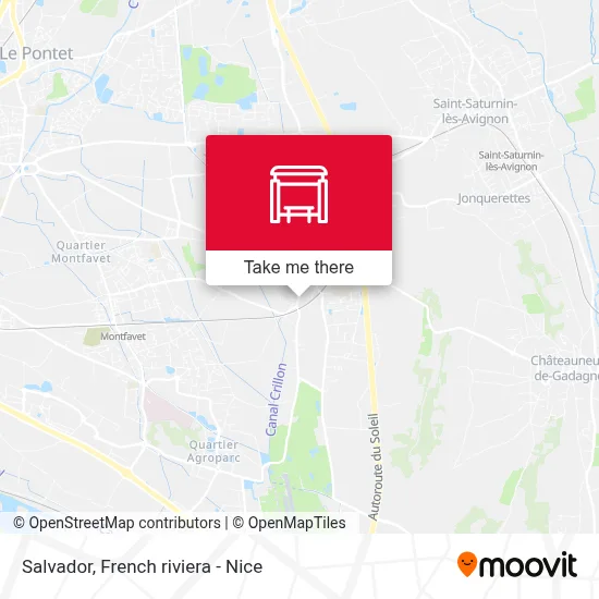 Salvador map