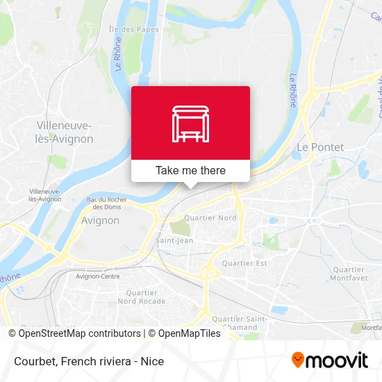 Courbet map