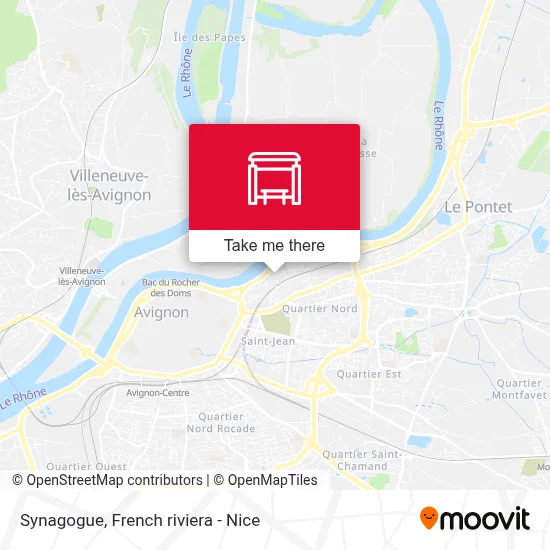 Synagogue map