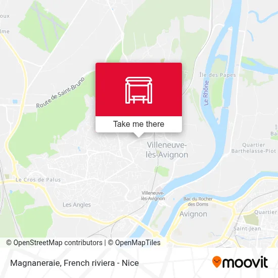 Magnaneraie map
