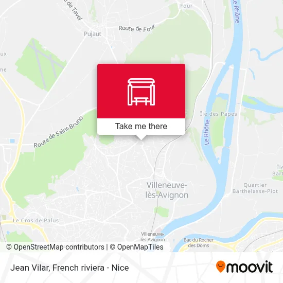 Jean Vilar map