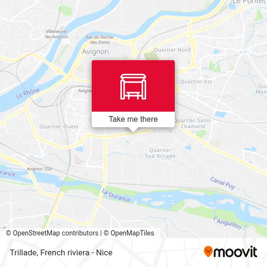 Trillade map