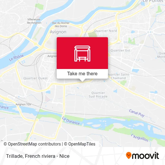 Trillade map
